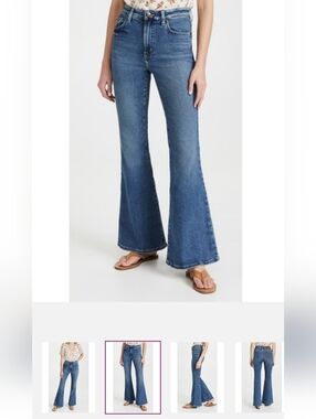 Lee Jeans Free People Vintage Rodeo Western Flare Cowgirl Festival Boho